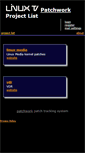 Mobile Screenshot of patchwork.linuxtv.org