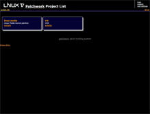 Tablet Screenshot of patchwork.linuxtv.org